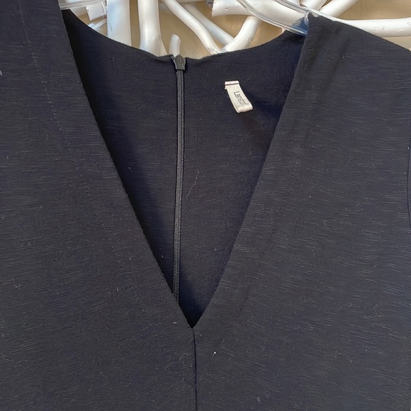 Lanston on Revolve black gown with front slit - Picture 8 of 12